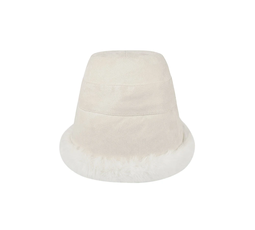 EVERAU® Suede Fluffy Warm Bucket Hat 18 EVERAU® Suede Fluffy Warm Bucket Hat - Image 16