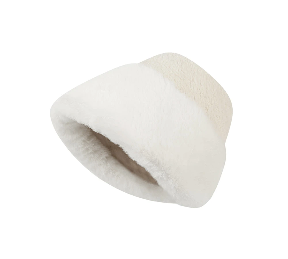 EVERAU® Suede Fluffy Warm Bucket Hat 20 EVERAU® Suede Fluffy Warm Bucket Hat - Image 18