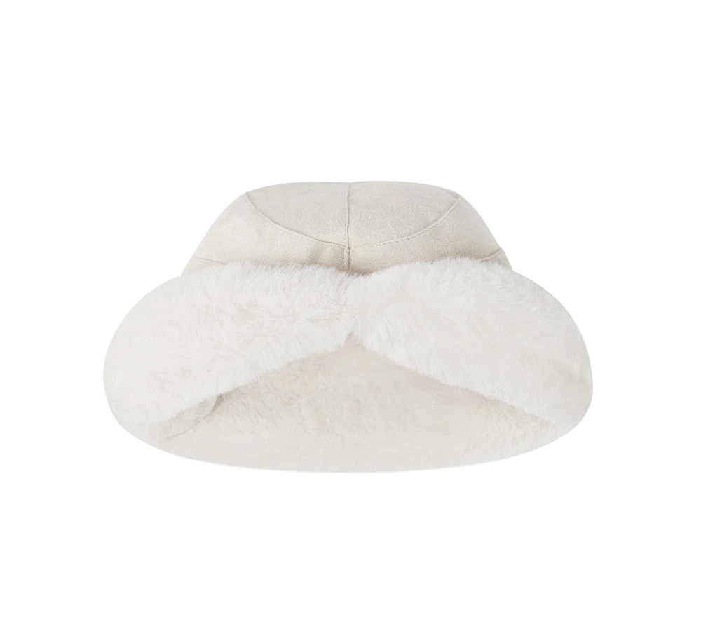 EVERAU® Suede Fluffy Warm Bucket Hat 16 EVERAU® Suede Fluffy Warm Bucket Hat - Image 14