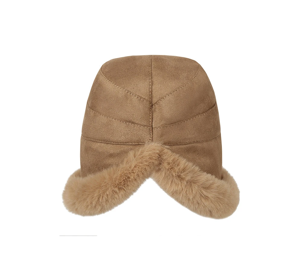 EVERAU® Suede Fluffy Warm Bucket Hat 7 EVERAU® Suede Fluffy Warm Bucket Hat - Image 5