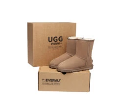 UGG Boots Double Faced Sheepskin Wool Short Classic Boots -Shoe Store PF0A0050