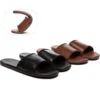 Men Leather Slip-on Ultra Soft Summer Slides Andy 2 Men Leather Slip-on Ultra Soft Summer Slides Andy -Shoe Store PF0A0357