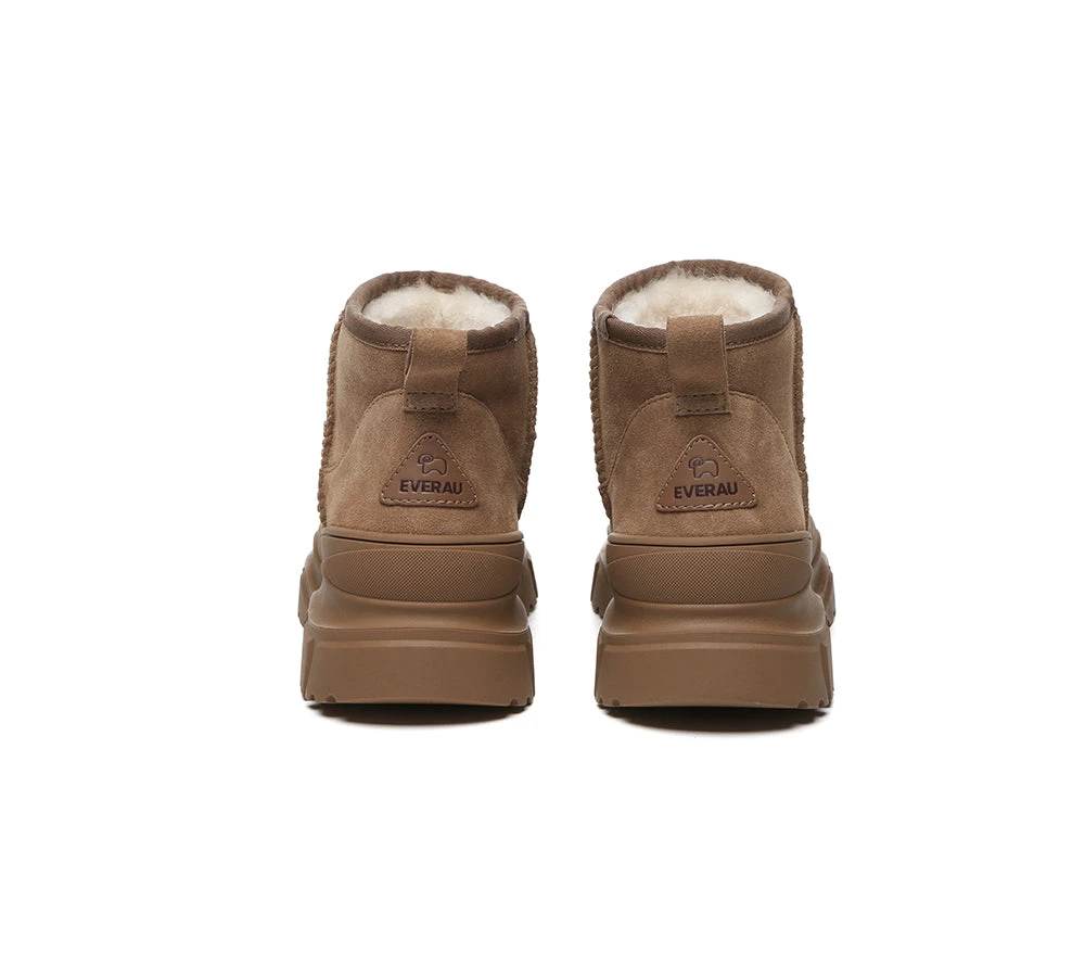 UGG Boots Sheepskin Wool Ankle Chunky Platform Mouni 10 UGG Boots Sheepskin Wool Ankle Chunky Platform Mouni - Image 8