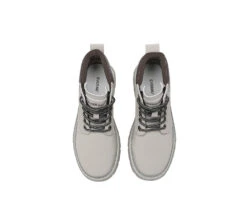 Women Leather Lace Up Chunky Boots Stephanie -Shoe Store PF0A0397