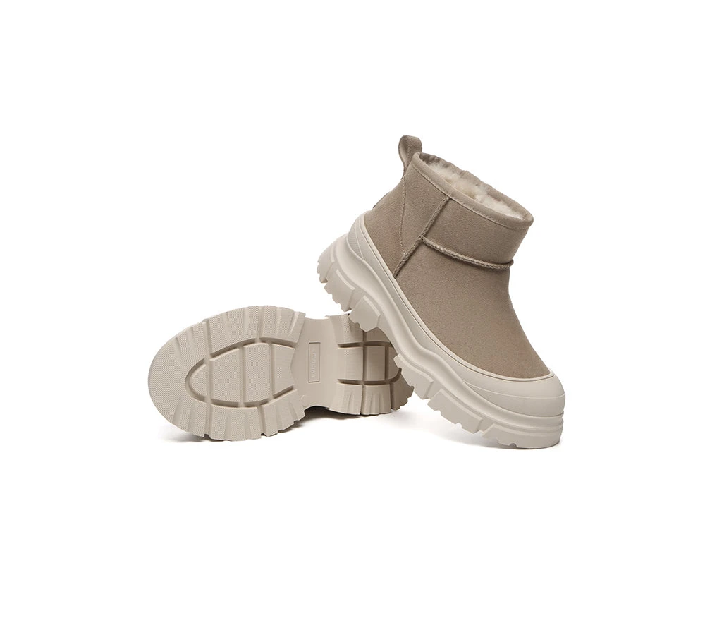 UGG Boots Sheepskin Wool Ankle Chunky Platform Mouni 12 UGG Boots Sheepskin Wool Ankle Chunky Platform Mouni - Image 10