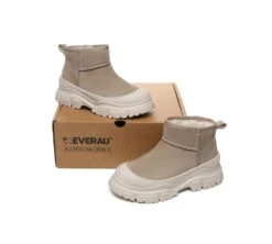 UGG Boots Sheepskin Wool Ankle Chunky Platform Mouni 31 UGG Boots Sheepskin Wool Ankle Chunky Platform Mouni -Shoe Store PF0A0412
