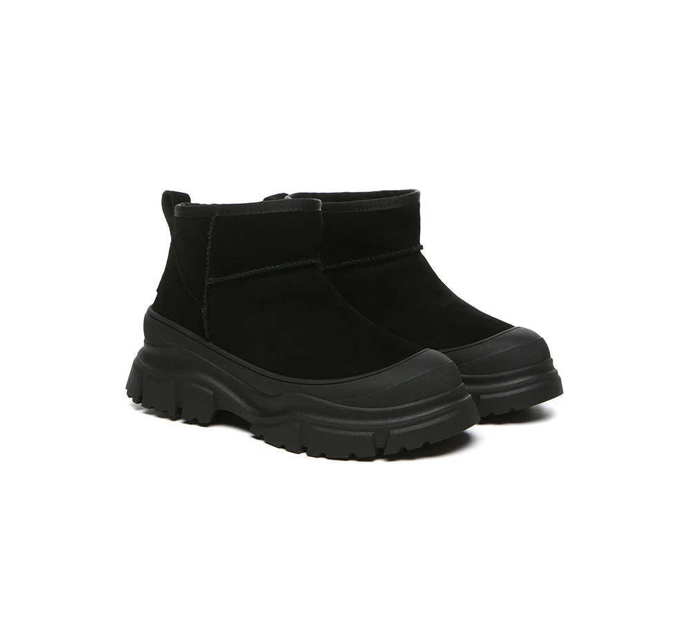 UGG Boots Sheepskin Wool Ankle Chunky Platform Mouni 17 UGG Boots Sheepskin Wool Ankle Chunky Platform Mouni - Image 15