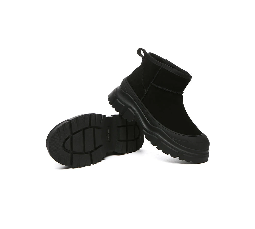 UGG Boots Sheepskin Wool Ankle Chunky Platform Mouni 18 UGG Boots Sheepskin Wool Ankle Chunky Platform Mouni - Image 16