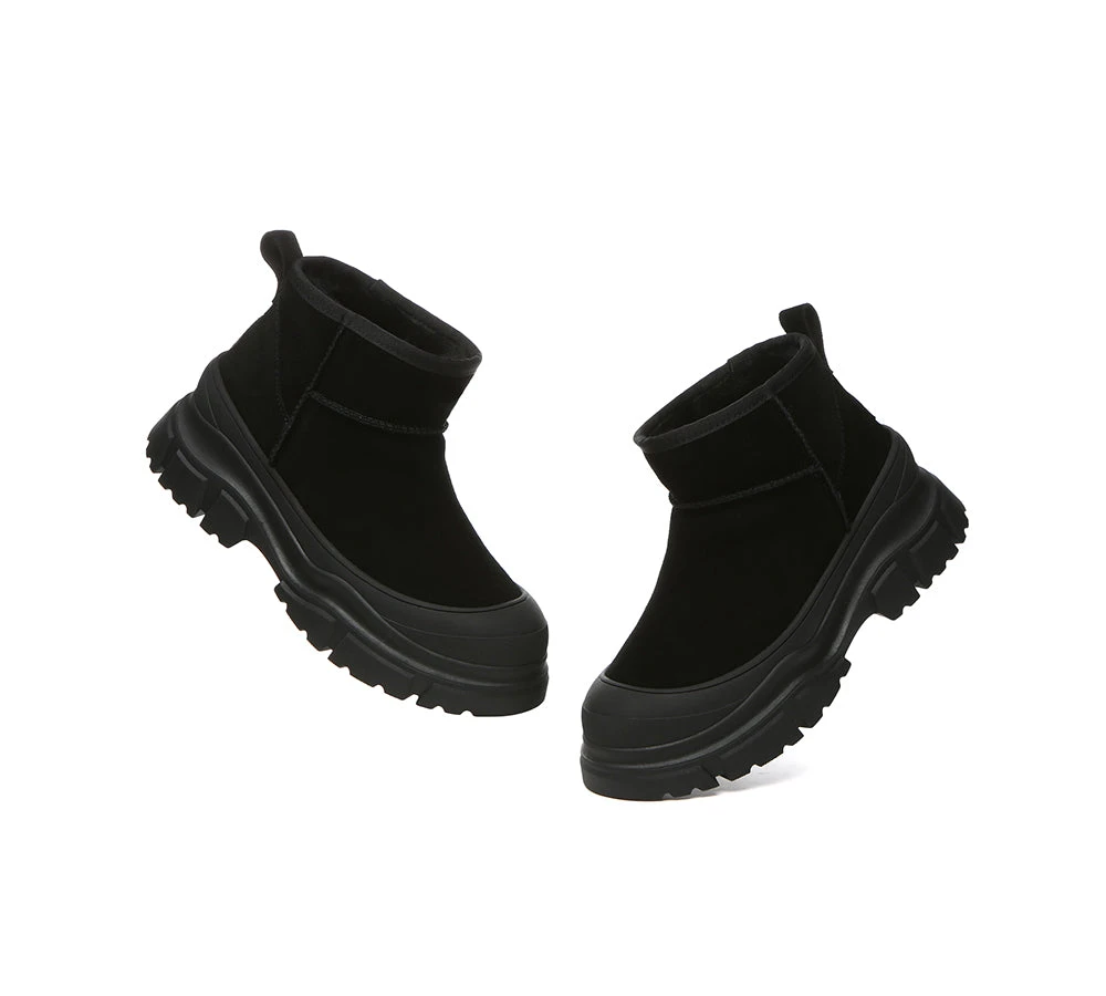 UGG Boots Sheepskin Wool Ankle Chunky Platform Mouni 20 UGG Boots Sheepskin Wool Ankle Chunky Platform Mouni - Image 18