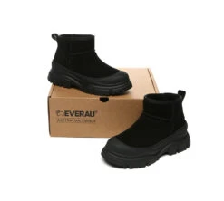 UGG Boots Sheepskin Wool Ankle Chunky Platform Mouni 37 UGG Boots Sheepskin Wool Ankle Chunky Platform Mouni -Shoe Store PF0A0428