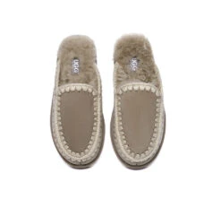 UGG Slippers Women Sheepskin Wool Knitted Ankle Slippers Sophia 38 UGG Slippers Women Sheepskin Wool Knitted Ankle Slippers Sophia -Shoe Store PF0A0736