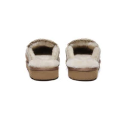 UGG Slippers Women Sheepskin Wool Knitted Ankle Slippers Sophia 27 UGG Slippers Women Sheepskin Wool Knitted Ankle Slippers Sophia -Shoe Store PF0A0756