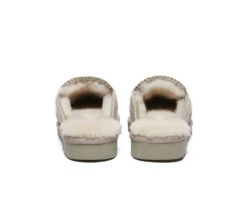 UGG Slippers Women Sheepskin Wool Knitted Ankle Slippers Sophia 33 UGG Slippers Women Sheepskin Wool Knitted Ankle Slippers Sophia -Shoe Store PF0A0776