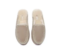 UGG Slippers Women Sheepskin Wool Knitted Ankle Slippers Sophia 32 UGG Slippers Women Sheepskin Wool Knitted Ankle Slippers Sophia -Shoe Store PF0A0779