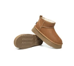 UGG EVERAU Boots Women Sheepskin Wool Ankle Platform Romi 25 UGG EVERAU Boots Women Sheepskin Wool Ankle Platform Romi -Shoe Store PF0A0890