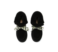 UGG Boots Women Sheepskin Wool Lace Up Ankle Platform Honour 40 UGG Boots Women Sheepskin Wool Lace Up Ankle Platform Honour -Shoe Store PF0A1411