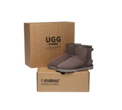 UGG Boots Double Faced Sheepskin Wool Ankle Mini Classic Boots 31 UGG Boots Double Faced Sheepskin Wool Ankle Mini Classic Boots -Shoe Store PF0A1862