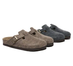 Shoe Store 13 Men Adjustable Buckled Straps Slip-on Flat Sandal Slides Brynn