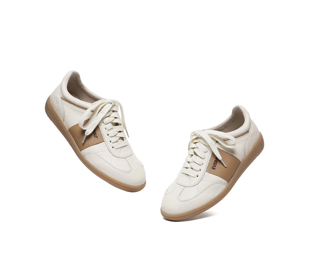 Women Leather Casual Sneakers Edie 8 Women Leather Casual Sneakers Edie - Image 6
