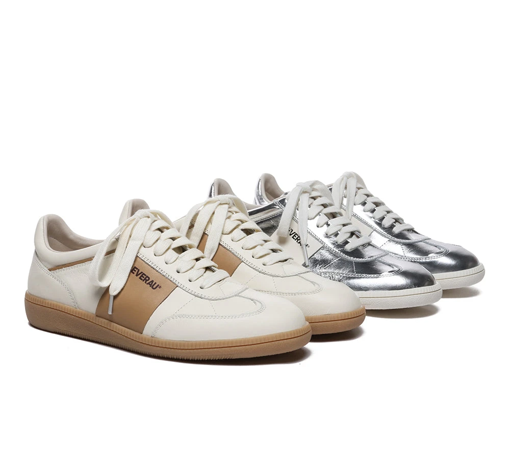 Women Leather Casual Sneakers Edie 3 Women Leather Casual Sneakers Edie