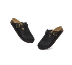 Unisex Leather Adjustable Buckled Straps Slip-on Flat Sandal Slides Brooklyn 39 Unisex Leather Adjustable Buckled Straps Slip-on Flat Sandal Slides Brooklyn -Shoe Store PF0A2899 e7280fe0 ff87 4cfe b1d4 9828addd43e7