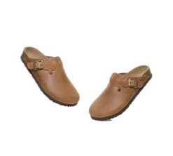 Unisex Leather Adjustable Buckled Straps Slip-on Flat Sandal Slides Brooklyn 27 Unisex Leather Adjustable Buckled Straps Slip-on Flat Sandal Slides Brooklyn -Shoe Store PF0A2915 2a906b3a 25c7 4805 9eff 97ea440627ab