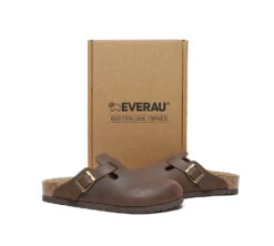 Unisex Leather Adjustable Buckled Straps Slip-on Flat Sandal Slides Brooklyn 32 Unisex Leather Adjustable Buckled Straps Slip-on Flat Sandal Slides Brooklyn -Shoe Store PF0A2920 8d8add02 6730 436d b092 ab949ff0dc6c