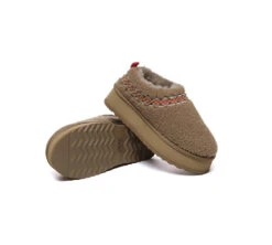 UGG Slippers Sheepskin Wool Plush Ankle Platform Madge -Shoe Store PF0A5330