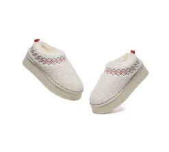 UGG Slippers Sheepskin Wool Plush Ankle Platform Madge -Shoe Store PF0A5359