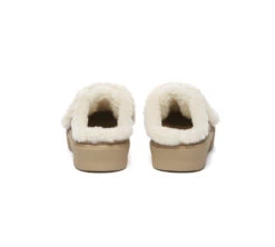 UGG Slippers Women Sheepskin Wool Adjustable Strap Shearling Lined Stacia -Shoe Store PF0A6293