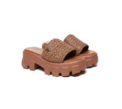 Women Woven Chunky Platform Sandals 18 Women Woven Chunky Platform Sandals -Shoe Store PF0A7538