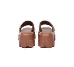 Women Woven Chunky Platform Sandals 23 Women Woven Chunky Platform Sandals -Shoe Store PF0A7539