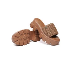 Women Woven Chunky Platform Sandals 19 Women Woven Chunky Platform Sandals -Shoe Store PF0A7540