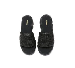 Women Woven Chunky Platform Sandals 28 Women Woven Chunky Platform Sandals -Shoe Store PF0A7572