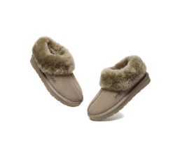 UGG Slippers Sheepskin Wool Ankle Booties Homey Special 39 UGG Slippers Sheepskin Wool Ankle Booties Homey Special -Shoe Store PF0A7633