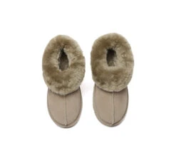 UGG Slippers Sheepskin Wool Ankle Booties Homey Special 40 UGG Slippers Sheepskin Wool Ankle Booties Homey Special -Shoe Store PF0A7635