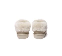 UGG Slippers Sheepskin Wool Ankle Booties Homey Special 35 UGG Slippers Sheepskin Wool Ankle Booties Homey Special -Shoe Store PF0A7663