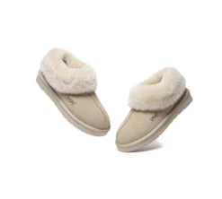 UGG Slippers Sheepskin Wool Ankle Booties Homey Special 33 UGG Slippers Sheepskin Wool Ankle Booties Homey Special -Shoe Store PF0A7665