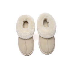 UGG Slippers Sheepskin Wool Ankle Booties Homey Special 34 UGG Slippers Sheepskin Wool Ankle Booties Homey Special -Shoe Store PF0A7666