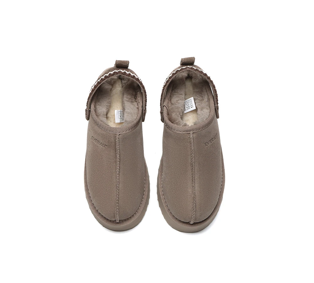 UGG Slippers Sheepskin Wool Slingback Kintted Platform Maeve 16 UGG Slippers Sheepskin Wool Slingback Kintted Platform Maeve - Image 14