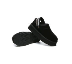 UGG Slippers Sheepskin Wool Slingback Kintted Platform Maeve 38 UGG Slippers Sheepskin Wool Slingback Kintted Platform Maeve -Shoe Store PF0A8076