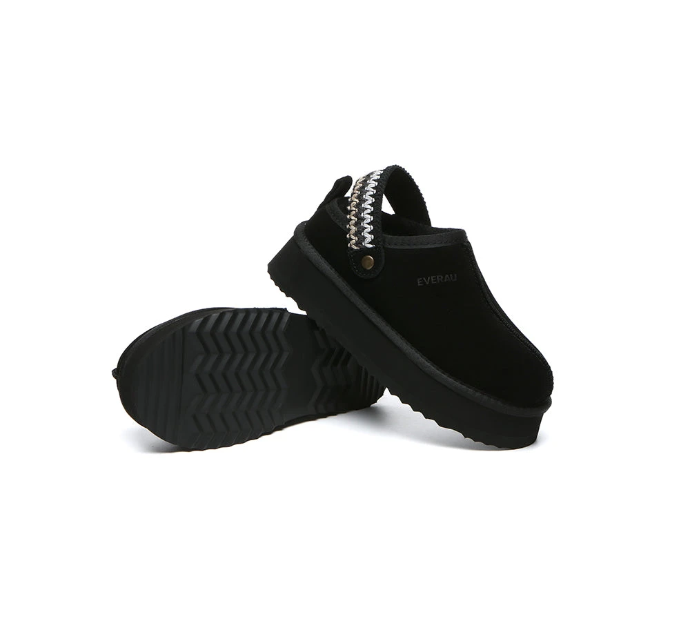 UGG Slippers Sheepskin Wool Slingback Kintted Platform Maeve 19 UGG Slippers Sheepskin Wool Slingback Kintted Platform Maeve - Image 17