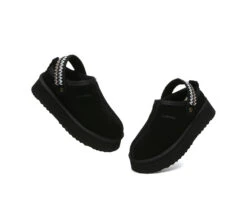 UGG Slippers Sheepskin Wool Slingback Kintted Platform Maeve 40 UGG Slippers Sheepskin Wool Slingback Kintted Platform Maeve -Shoe Store PF0A8078