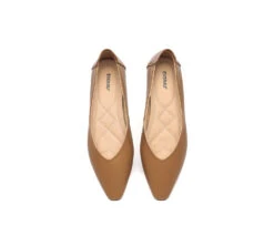 Women Leather Pointed Toe Ballet Flats Everly 35 Women Leather Pointed Toe Ballet Flats Everly -Shoe Store PF0A8079