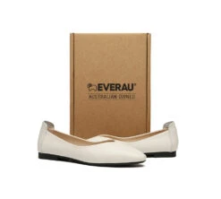 Women Leather Pointed Toe Ballet Flats Everly 26 Women Leather Pointed Toe Ballet Flats Everly -Shoe Store PF0A8084