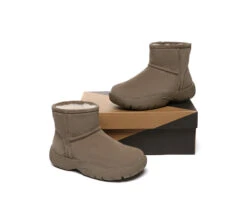 UGG Boots Sheepskin Wool Ankle Chunky Mini Classic Salma 36 UGG Boots Sheepskin Wool Ankle Chunky Mini Classic Salma -Shoe Store PF0A8135