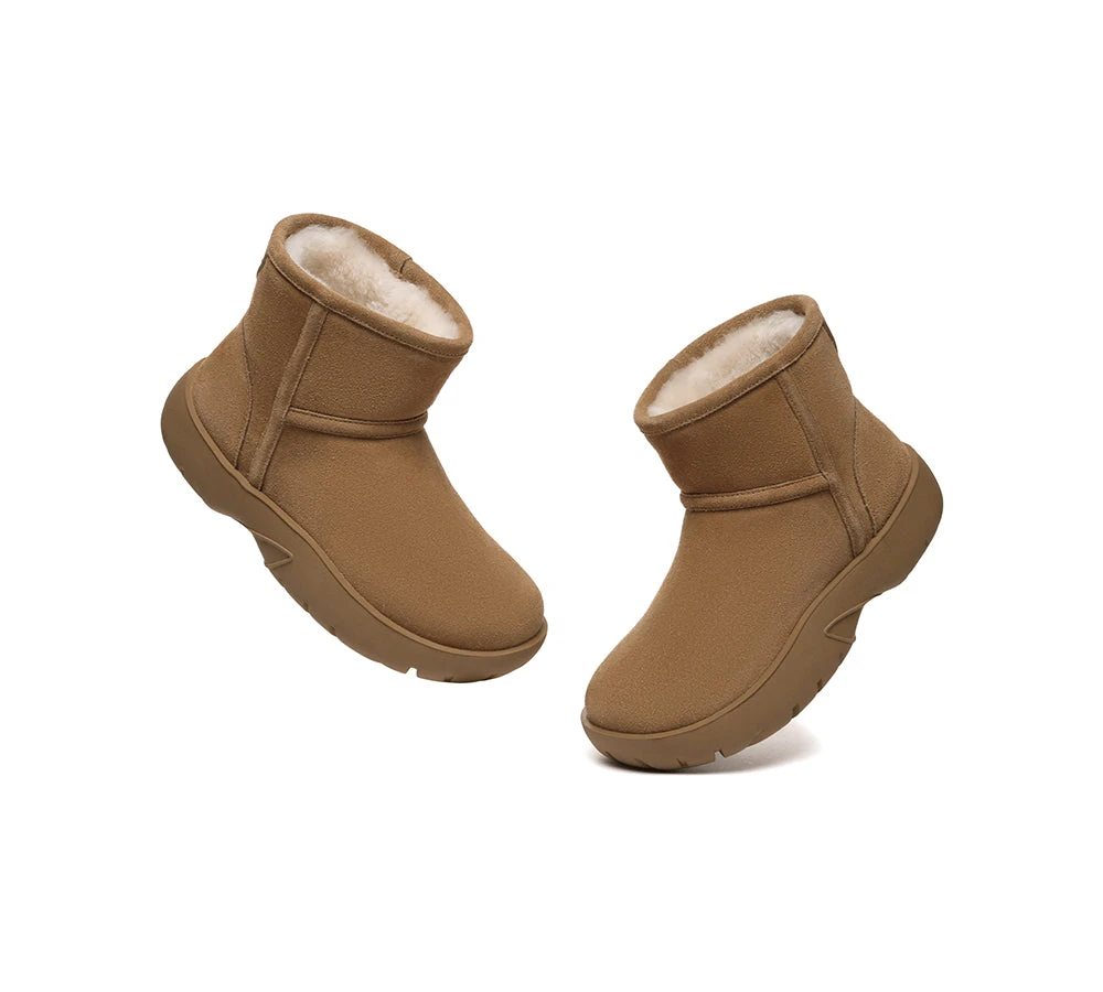 UGG Boots Sheepskin Wool Ankle Chunky Mini Classic Salma 7 UGG Boots Sheepskin Wool Ankle Chunky Mini Classic Salma - Image 5