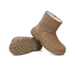UGG Boots Sheepskin Wool Mid Calf Chunky Short Classic Salma -Shoe Store PF0A8339