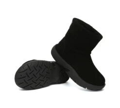 UGG Boots Sheepskin Wool Mid Calf Chunky Short Classic Salma -Shoe Store PF0A8365