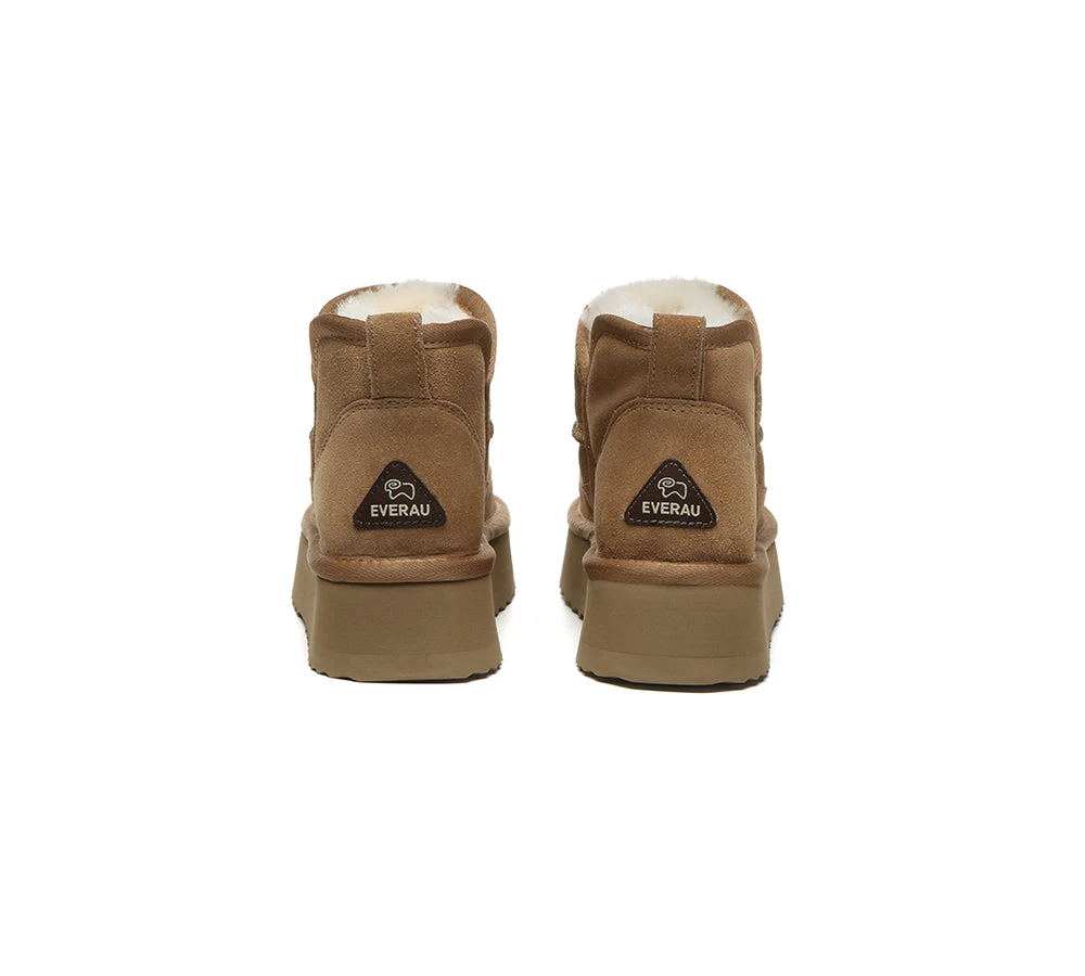 UGG Boots Sheepskin Wool Ankle Platform Vesper 10 UGG Boots Sheepskin Wool Ankle Platform Vesper - Image 8